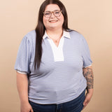 Soft Side Striped Top - K & Company