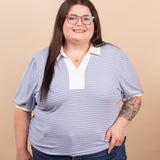 Soft Side Striped Top - K & Company