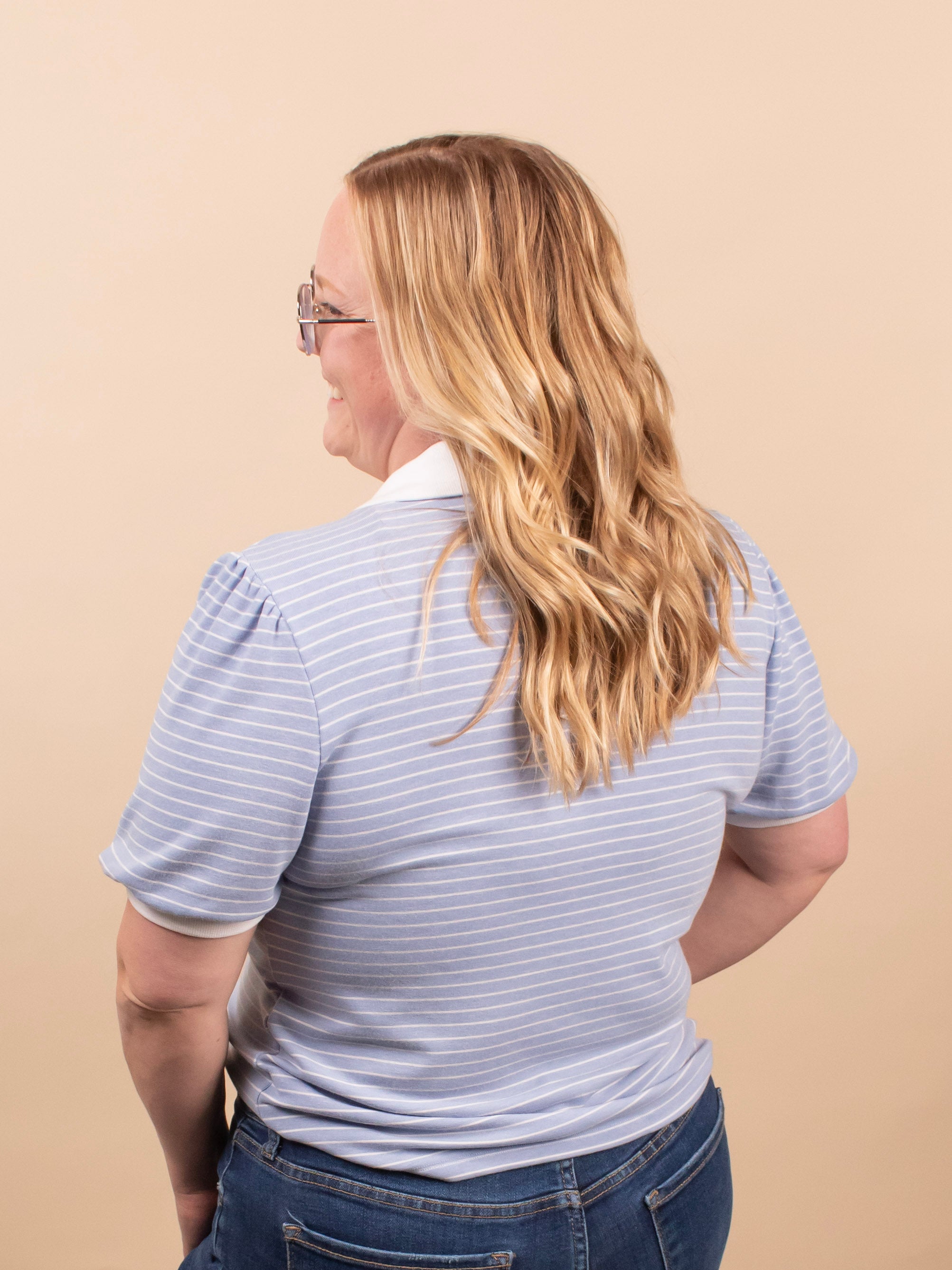 Soft Side Striped Top - K & Company