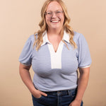 Soft Side Striped Top - K & Company