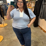 Soft Side Striped Top - K & Company