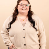 Soft + Sweet Cardigan in Beige