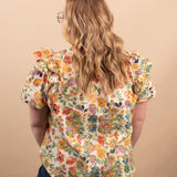 Spring Meadow Floral Top - K & Company