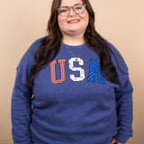 Stars, Stripes + Style USA Crewneck