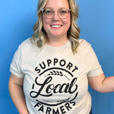 Support Local Farmers Graphic Tee