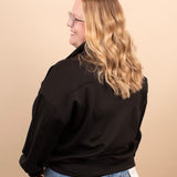 The Everyday Scuba Half Zip in Black