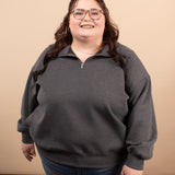 The Everyday Scuba Half Zip in Charcoal