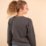 Vintage Wash Minnesota Football Crewneck in Pepper