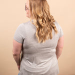 Wear Everywhere Tee in Heather Grey - K & Company