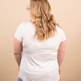 Wear Everywhere Tee in White - K & Company