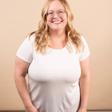 Wear Everywhere Tee in White - K & Company