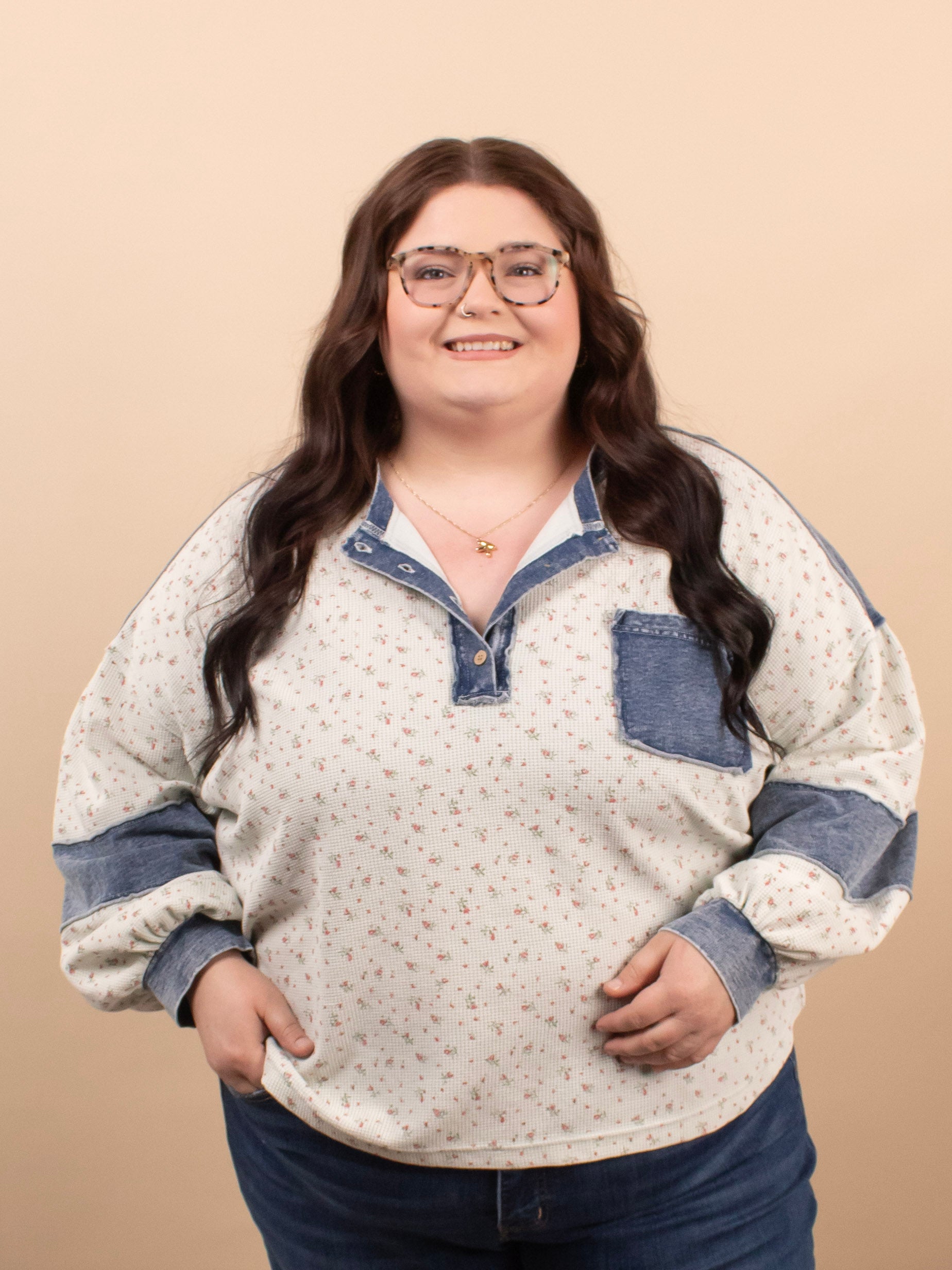 Wildflower Patchwork Top - K & Company