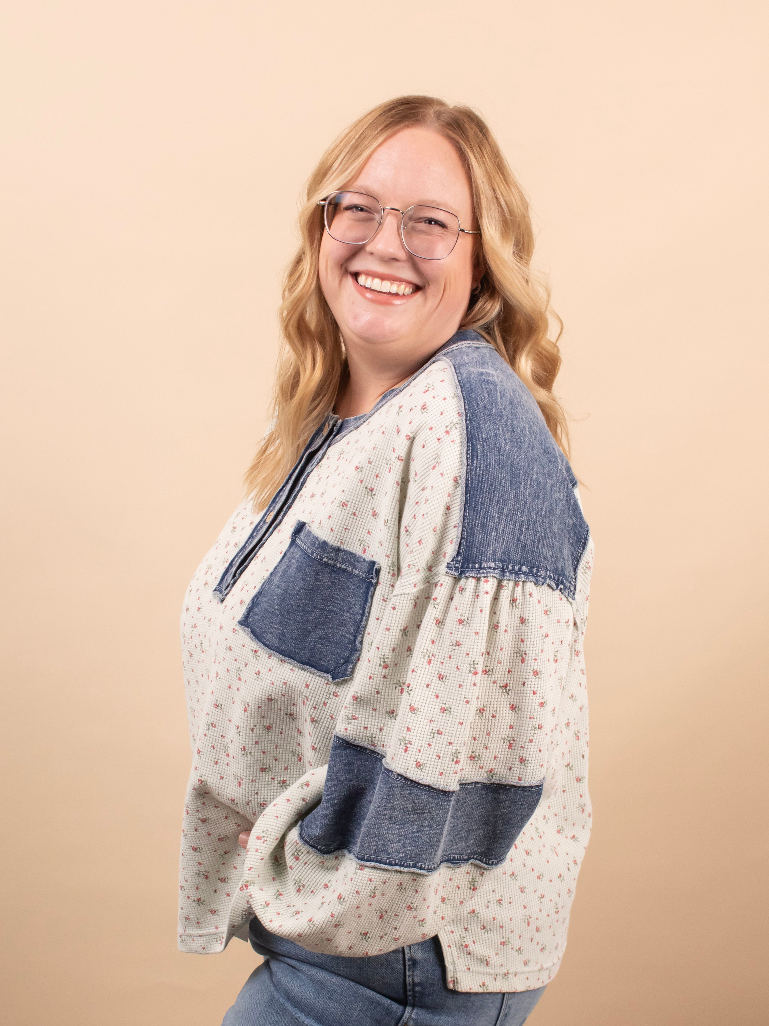 Wildflower Patchwork Top - K & Company