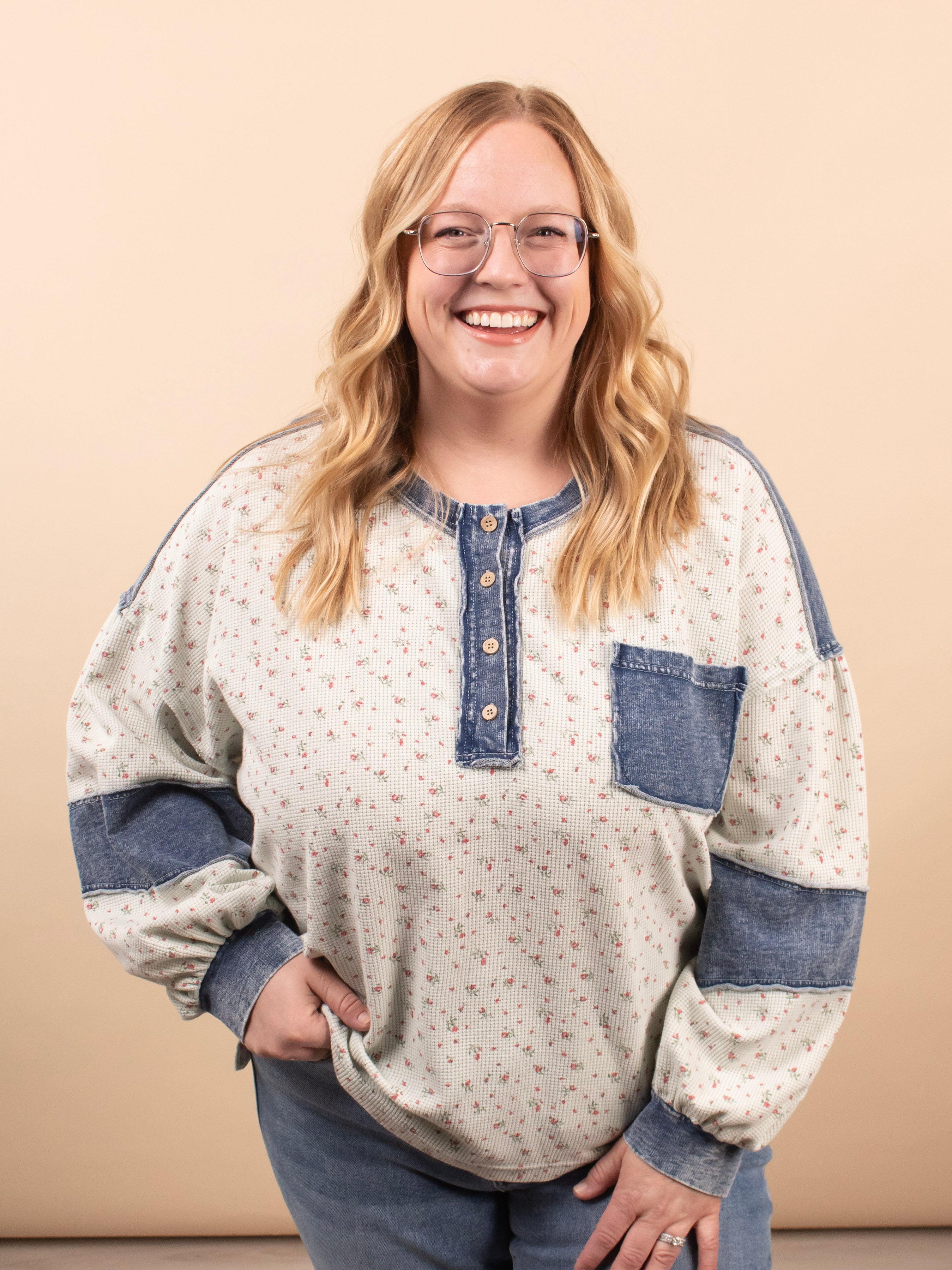 Wildflower Patchwork Top - K & Company