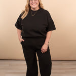 Willow Ribbed Pants – Black (Pants Only) - K & Company