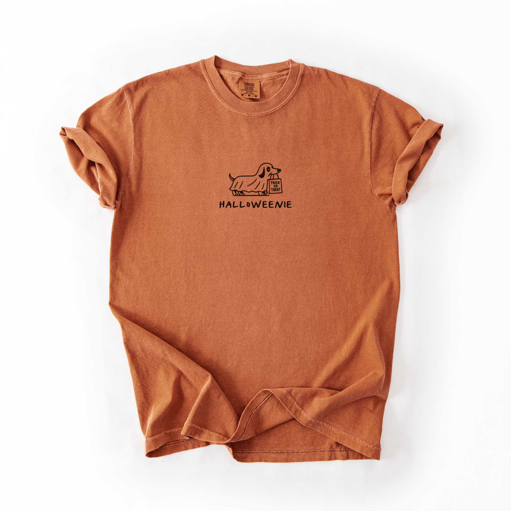 Halloweenie Ghost Tee - K & Company