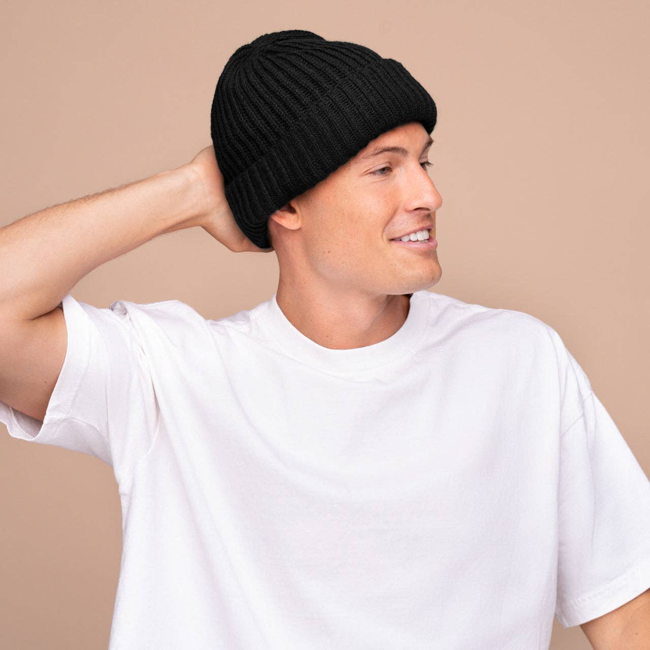 Glazey™ Satin-Lined Beanie - Black - K & Company
