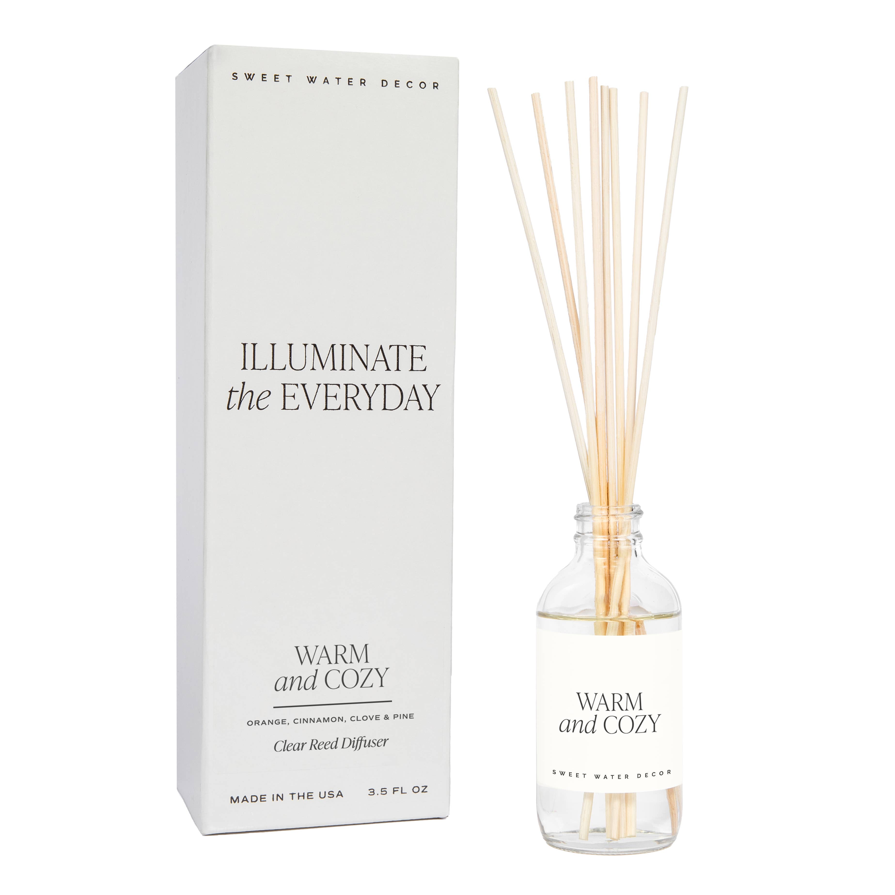 Warm and Cozy Reed Diffuser - K & Company