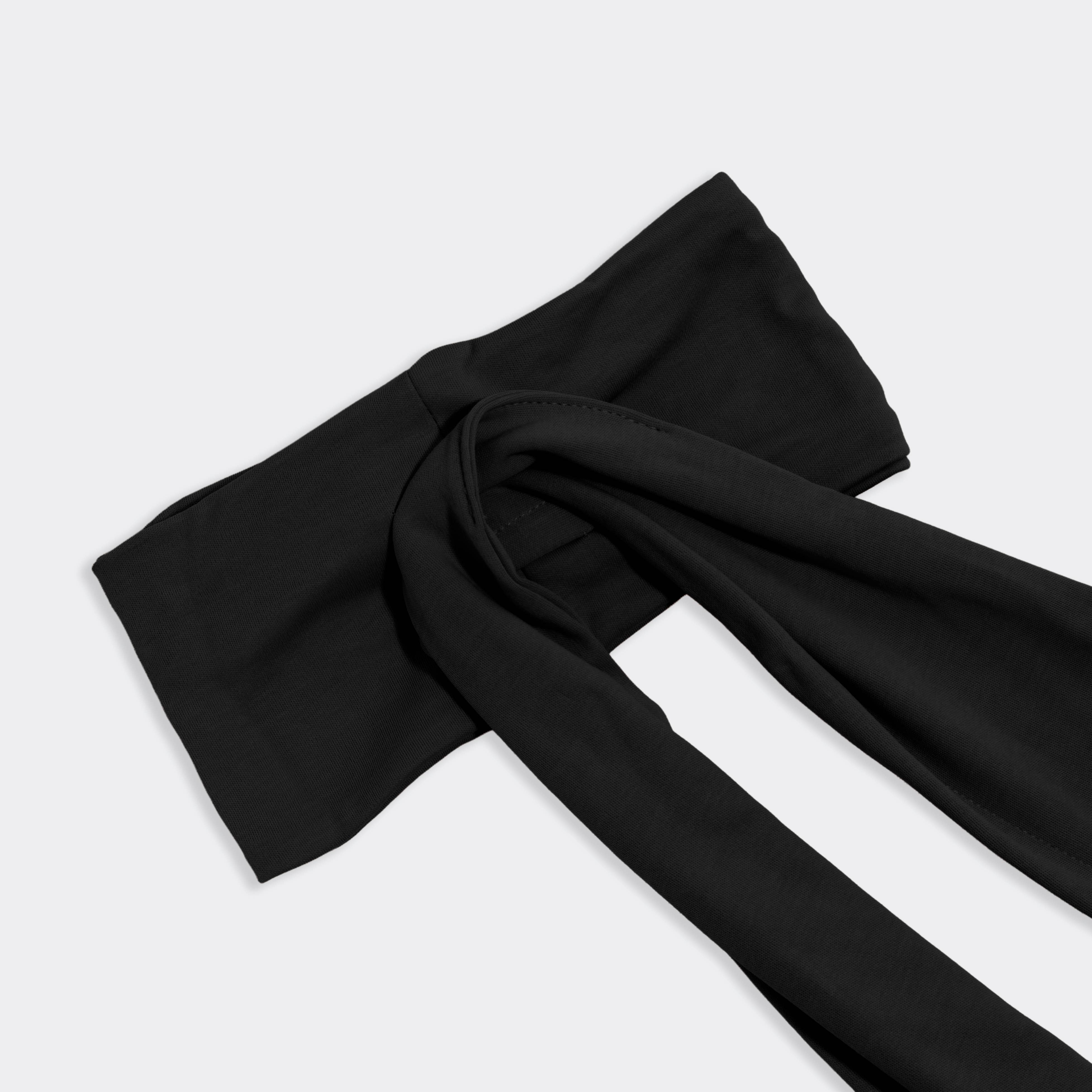 Set & Flow Heatless Curling Headband - Black - K & Company