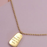 To the Moon + Back Necklace