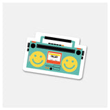 Boom Box - Sticker